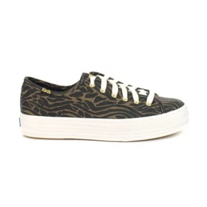Tenis Keds Triple Kick con estampado negro/selva WF65498 - Imagen 1 de 4