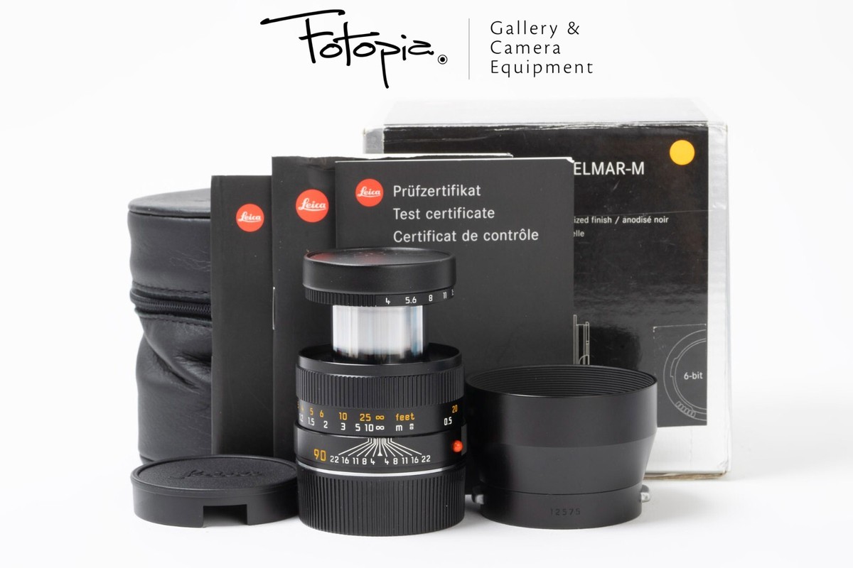 Leica ELMAR-M 90mm Focal f/4 Camera Lenses for sale | eBay Leica ELMAR-M 90mm Focal f/4 Camera Lenses for sale | eBay