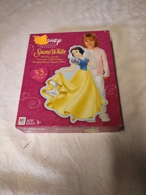 Rompecabezas de piso Blancanieves Milton Bradley. 2003 Completo 33 piezas Princesa Disney  Foto 1 de 4