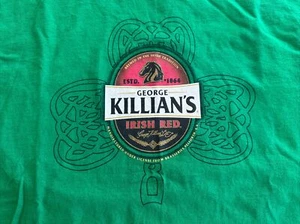 Coors Official Killian’s Irish Red T-shirt Green Friends 1st *See Measurement* L - Picture 1 of 8
