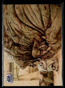 2024 Topps Star Wars Chrome Galaxy Refractor Calming Touch #53 - Picture 1 of 2