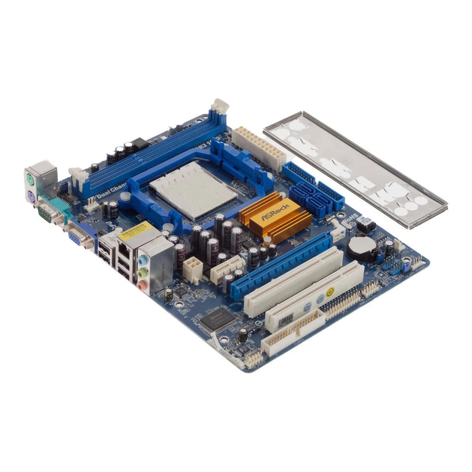 Motherboard Matx ASRock N68-GS3 UCC Socket AM3 DDR3 Pcie PCI - Image 1 of 3