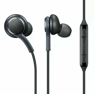 Stereo In-Ear Earbuds Headset Headphone Earphone Universal iOS Android Black B32 - Picture 1 of 8