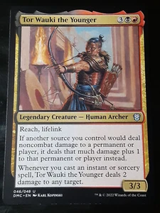 Tor Wauki the Younger , Commander Dominaria United ,NM ,MTG, FREE SHIPPING - Picture 1 of 2