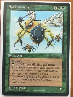 Killer Bees (ITALIAN- Api Assassine) LEGENDS ~ NM MTG Magic the Gathering - Image 1 of 3