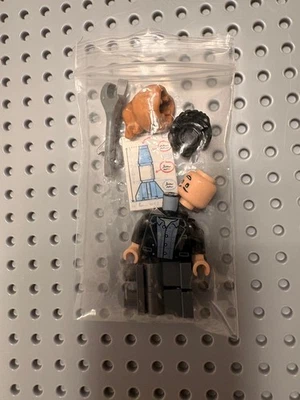 ¡NUEVO! LEGO Marvel Super Heroes Minifigura Bruce Banner con azulejo impreso + bolsa. Foto 1 de 4