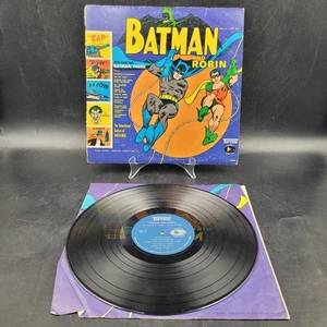 Vintage 1966 Batman and Robin Tifton 78002 Vinyl Record - Picture 1 of 10