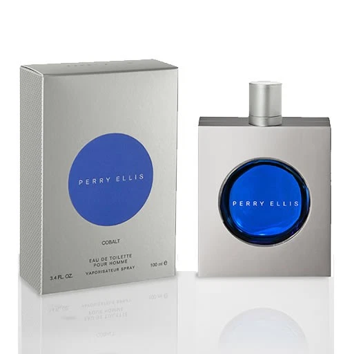 COBALTO * Perry Ellis 3,4 oz/100 ml Eau De Toilette Eau De Toilette Masculino Spray de Colônia - Imagem 1 de 1