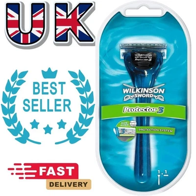 Wilkinson Sword Protector 3 Razor UK FREE AND FAST DELIVERY