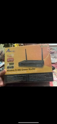 Router Airlink Wireless N 300 verde Foto 1 de 4