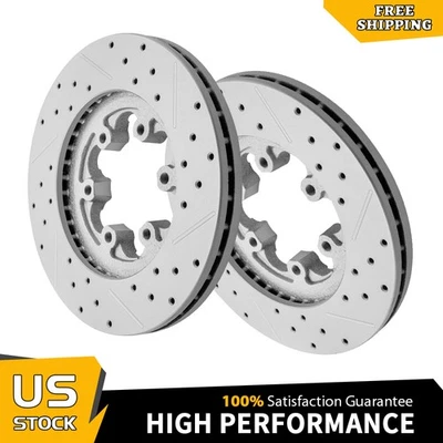 Rotores de freno perforados de disco delantero de 280 mm para GMC Canyon Chevy Colorado ISUZU I-370 Foto 1 de 4