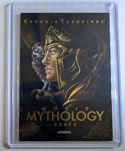 2025 Upper Deck Goodwin Champions * ATHENA - World Mythology - SSP - Imagen 1 de 2