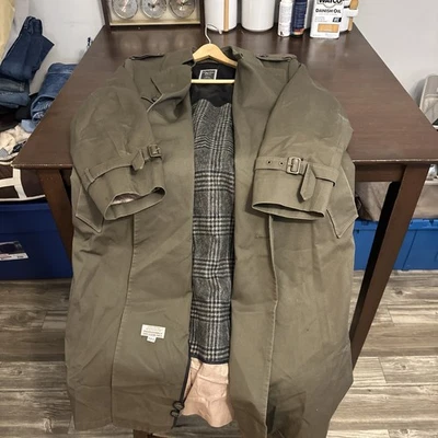 Gabardina Christian Dior Monsieur beige, vintage, talla 40 Foto 1 de 4