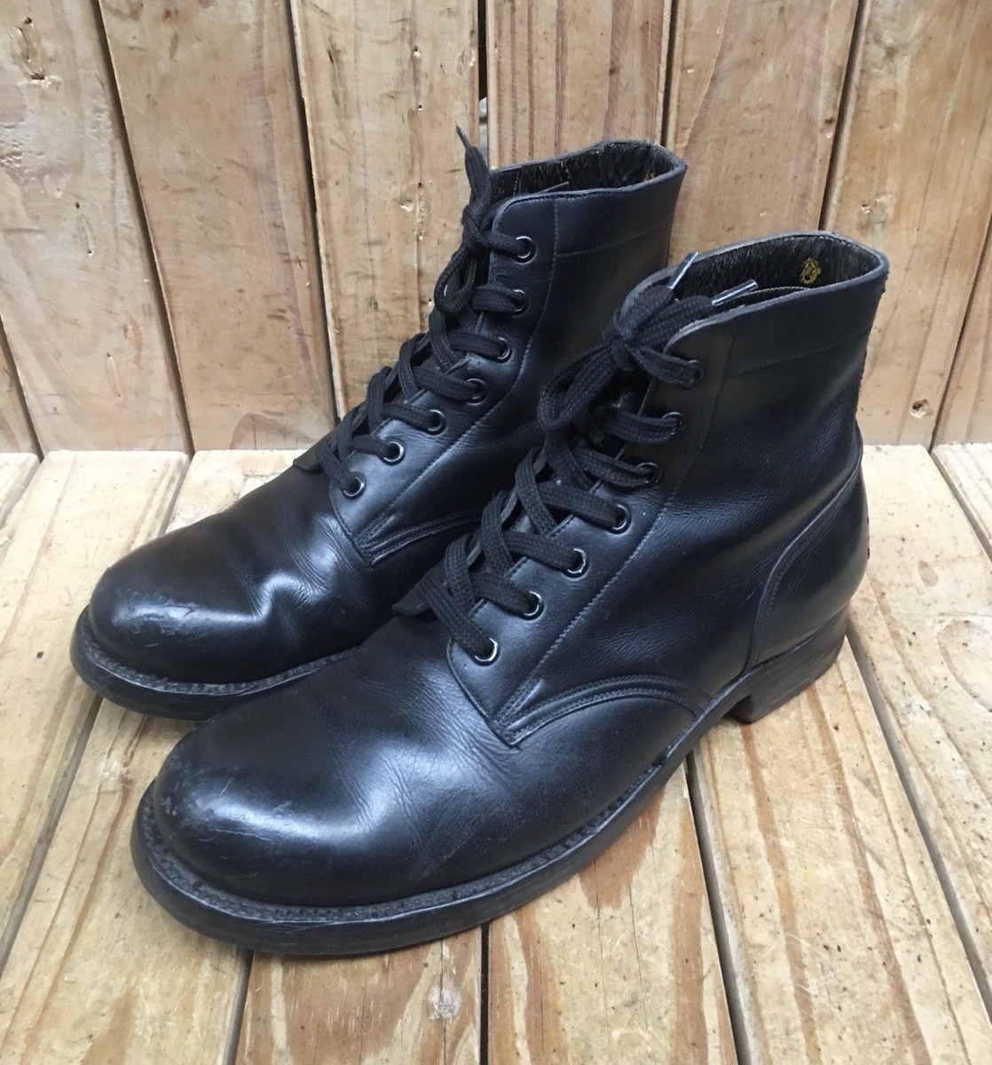 Leather Boots 1940s Vintage Shoes for Men for sale | eBay