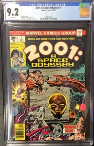 2001 ,A Space Odyssey #1 (Marvel Comics December 1976) CGC 9.2 - Picture 1 of 3