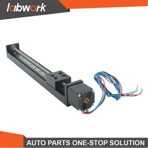 Labwork T6×1 200mm Mini Linear Guide Rail Slide Stage Actuator Screw Motion - Picture 1 of 15