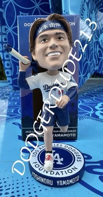 🇯🇵 Yoshinobu Yamamoto 5K Run Bobblehead 27/09/25 LA Dodgers 🇯🇵 Foto 1 de 2
