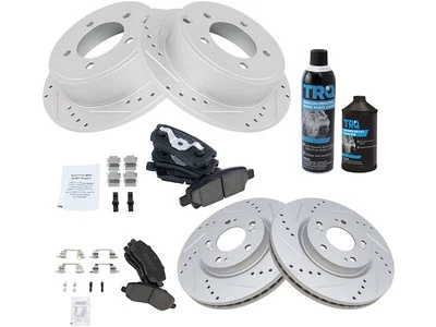 Kit de pastillas de freno y rotor delantero y trasero 39325HVJD 2012 para Jeep Patriot 2007-2017 Foto 1 de 2