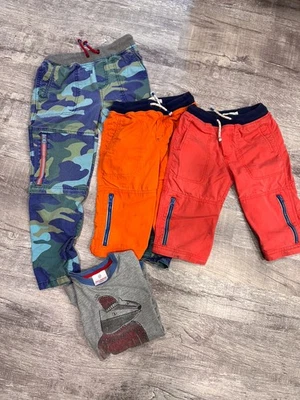 Mini Boden Pants And Shorts Boys Lot Bundle Size 9 10 Hanna Anderson Shirt - Image 1 of 4