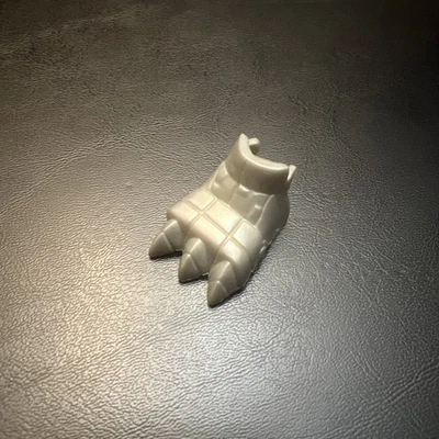 De colección Playmates Primal Rage Sauron 1994 Pie Derecho Armadura Parte Accesorio Foto 1 de 2