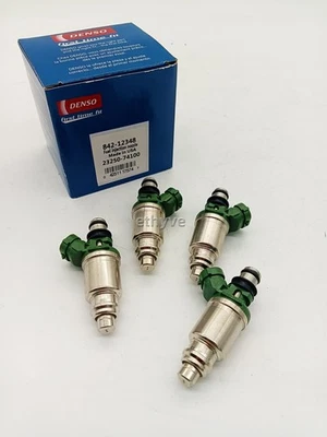 Inyectores de combustible Denso 4 piezas para Toyota Camry 1992-2000 2,0 L 2,2 L I4 23250-74100 Foto 1 de 4