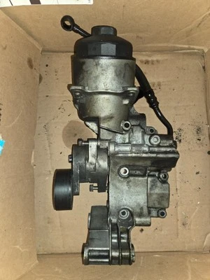 Carcasa de filtro de aceite de aluminio BMW E36 M50 S52 1993-1999 325i M3 E34 525i OEM Foto 1 de 2