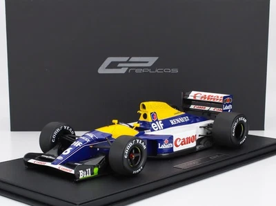 MODELLINO AUTO STATICO GP REPLICAS WILLIAMS F1 FW14B PATRESE SILVERSTONE 1/12 - Immagine 1 di 4