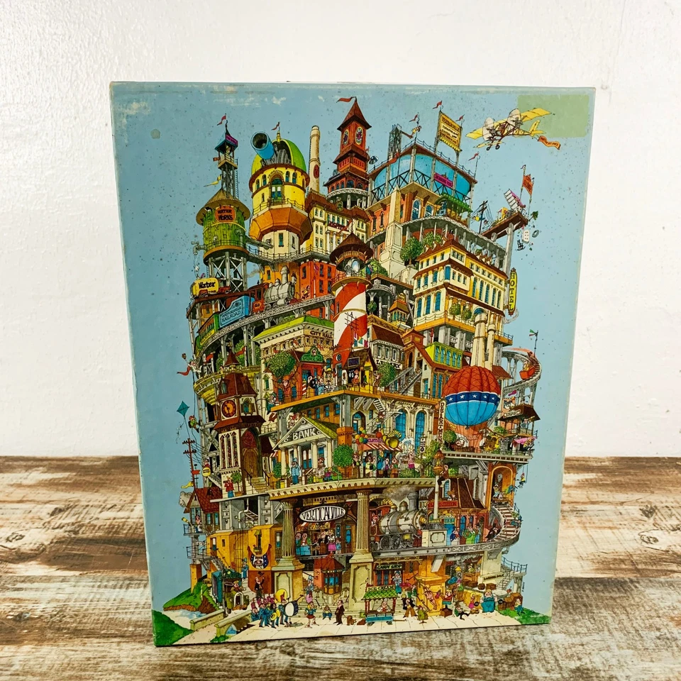 1977 Springbok "Verticalville" Jigsaw Puzzle - 100% Complete - Image 1 of 3
