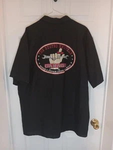 Y2K Red Kap Busted Knuckle Garage Work Shirt XXXL Repair Despair Funny Mechanic - Picture 1 of 17