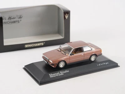 Minichamps 1/43 Maserati Biturbo 1982 Rame Metallico - Immagine 1 di 4