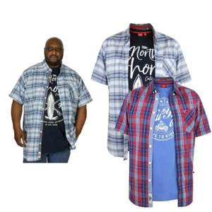Duke D555 Big And Tall Printed T-Shirts & Checked Shirt 2XL-3XL Combo Tee Shirt - Picture 1 of 12