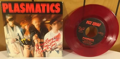ROCK - PLASMATICS - BUTCHER BABY - 7" RED VINYL - PAPER SLEEVE - DEBUT Foto 1 de 4
