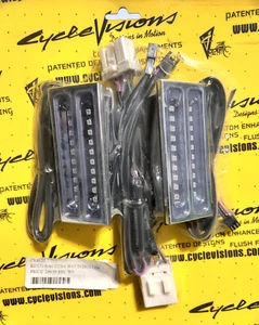 New Cycle Visions Ricco Saddle Bag Lights w/Controller - Picture 1 of 1