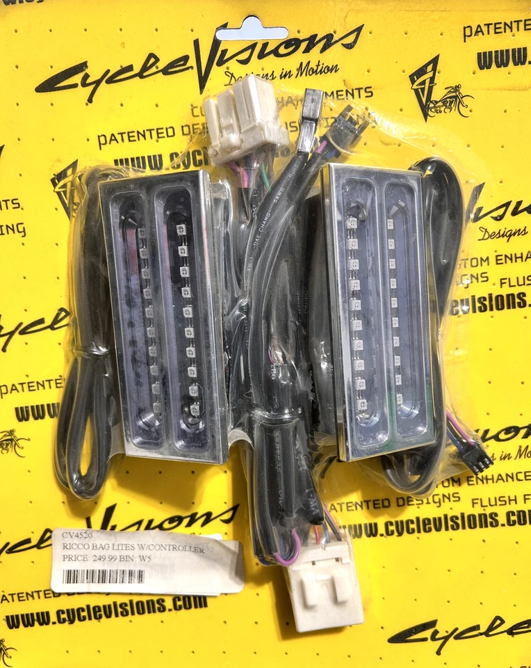 Nuevas luces para bolsa de sillín Ricco Cycle Visions con controlador Foto 1 de 1