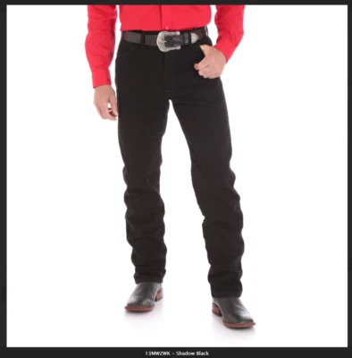 Jeans Wrangler ~Masculino ~ 13MWZWK ~ Preto - Imagem 1 de 2