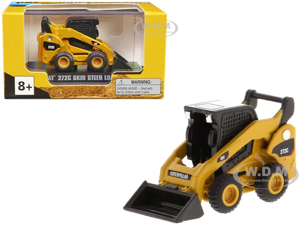 Diecast Masters 85974db CAT Micro 272c Skid Steer Loader