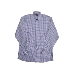 I K E Behar Button Up Shirt Boys Size 18 Plaid - Picture 1 of 7