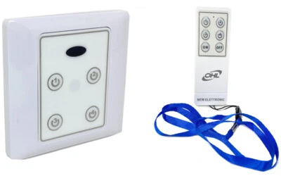 Interruttore luci led con telecomando wireless controllo remoto 4 canali 220v - Immagine 1 di 2