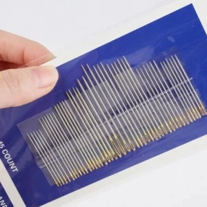 45 un. agujas de coser a mano tamaños mixtos sastre bordado tela delicada cuero - Imagen 1 de 4