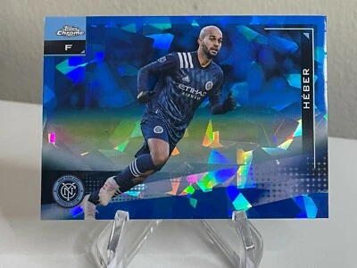 Heber 2021 Topps Chrome SAPPHIRE Major League Soccer MLS #51 New York City FC - Image 1 of 2