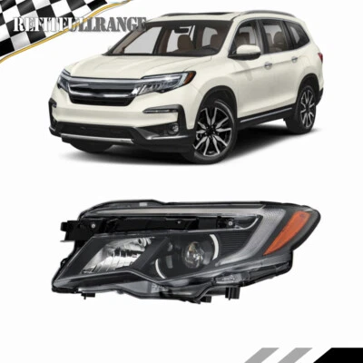For Honda 2016-2018 Pilot ELITE/2019-2021 Passport Headlight W/LED DRL Left Side Foto 1 de 4