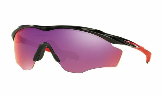 Oakley M2 Frame XL Sunglasses 2015 Oo9343-08 Polished Black Prizm Road
