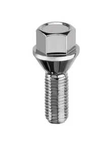 B138 * 1 BULLONE RUOTA CERCHI IN LEGA M12X1,25X60 60° CONICO PEUGEOT CITROEN - Foto 1 di 1