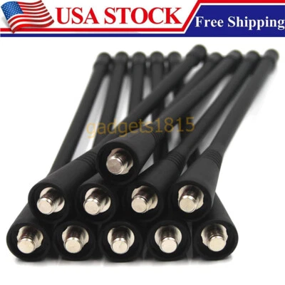 10x PMAE4016 6.5" UHF Antenna For MOTOROLA HT1550 EP350 EP450 PR860 P1225 Radio - Image 1 of 4