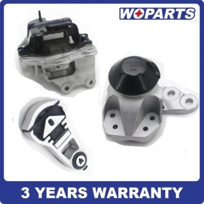 Juego de montaje de motor y amplificador de transmisión de 3 piezas apto para Ford Explorer 2011-2015 3,5 L para  Foto 1 de 4