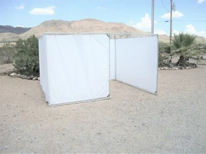 Kit de 10' x 20' Sukkah Sucot 4 pies puerta desplazada accesorios 1" TUBO NO INCLUIDO - Imagen 1 de 8