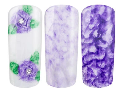Ink Color lilac NailArt Farbe Tinte XXL 12ml Polish Blooming Smoke Lack Marmor - Bild 1 von 3