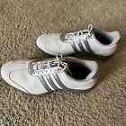 Adidas Shoes Driver Val Golf Cleats Sneakers Womens Sz 7 White Leather 671310
