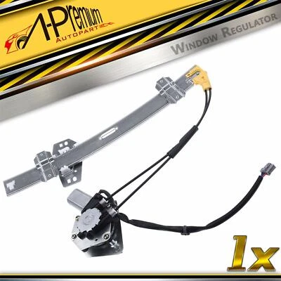 Regulador de ventana eléctrico eléctrico eléctrico eléctrico con motor de 4 pines delantero izquierdo para Acura CL 1997-1999 Foto 1 de 4