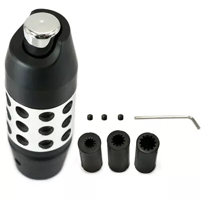 Car Gear Shift Knob Automatic Transmission Shifter Lever Stick Cover With Button - Image 1 of 4